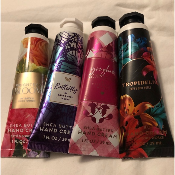 Bath & Body Works Other - NWT Bath & Body Works 4 Mini Hand Cream  4 X 1 OZ